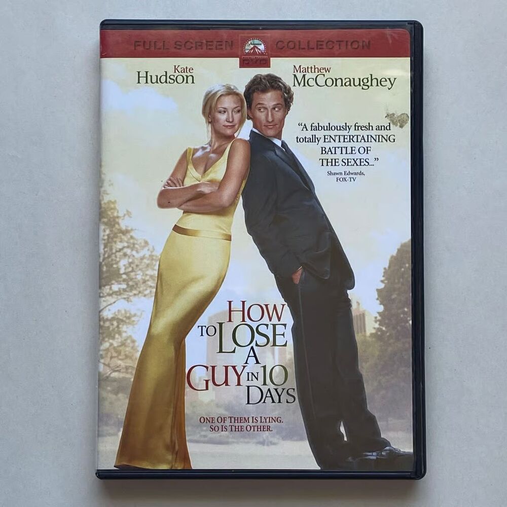 How to Lose a Guy in 10 Days (DVD, 2003, Full Screen)